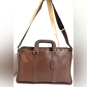 Coach vintage unisex Brown Leather Bag
